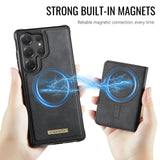 Samsung Galaxy S25 ULTRA CaseMe ME80 Series Detachable Wallet Leather cover - Noco