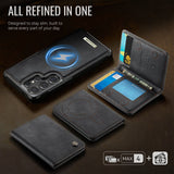 Samsung Galaxy S25 ULTRA CaseMe ME80 Series Detachable Wallet Leather cover - Noco