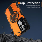 Samsung Galaxy S25 Ultra Rugged Magsafe Fidget Ring Armor Cover Noco