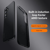 Samsung Galaxy S25 Ultra SULADA Kevlar Series Shockproof Case with Built-in Magnetic Ring - Sulada
