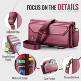 Samsung Galaxy S26 ULTRA CaseMe C36 Wallet Multi-Card Slots Cash Pocket Zipped Wallet - CaseMe