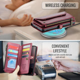 Samsung Galaxy S26 ULTRA CaseMe C36 Wallet Multi-Card Slots Cash Pocket Zipped Wallet - CaseMe