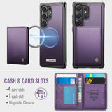 Samsung Galaxy S26 Ultra CaseMe ME80 Series Detachable Wallet Leather cover - Noco