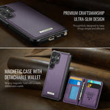 Samsung Galaxy S26 Ultra CaseMe ME80 Series Detachable Wallet Leather cover - Noco