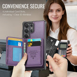 Samsung Galaxy S26 Ultra CaseMe ME80 Series Detachable Wallet Leather cover - Noco