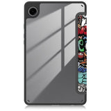 Samsung Galaxy Tab A11 / Tab A9 Acrylic Patterned Tri-Fold Flip Cover and Tablet Stand - Noco