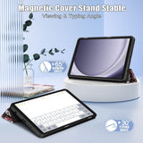 Samsung Galaxy Tab A11 / Tab A9 Acrylic Patterned Tri-Fold Flip Cover and Tablet Stand - Noco