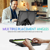 Samsung Galaxy Tab A9+ / Tab A11+ Hybrid V-Type Tablet Cover with Screen Protector - Noco