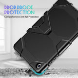 Samsung Galaxy Tab A9+ / Tab A11+ Hybrid V-Type Tablet Cover with Screen Protector - Noco