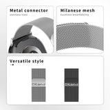 Samsung Galaxy Watch8 40mm / 44mm Kalebol Milan Magnetic SS Watch Strap - Noco