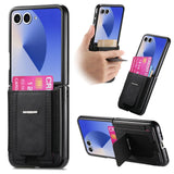 Samsung Galaxy Z Flip 7 Elastic Card Wallet Cover - Black - Noco