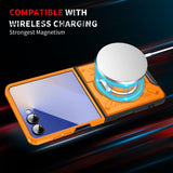 Samsung Galaxy Z Flip 7 Rugged Magsafe Rotating Ring Protective Cover - Noco