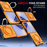 Samsung Galaxy Z Flip 7 Rugged Magsafe Rotating Ring Protective Cover - Noco