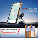 Samsung Galaxy Z Flip 7 Rugged Magsafe Rotating Ring Protective Cover - Noco