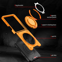 Samsung Galaxy Z Flip 7 Rugged Magsafe Rotating Ring Protective Cover - Noco