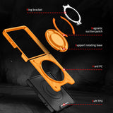Samsung Galaxy Z Flip 7 Rugged Magsafe Rotating Ring Protective Cover - Noco