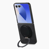 Samsung Galaxy Z Flip 8 5G Retro Rotation Ring Holder Phone Case - NOCO