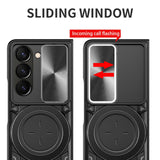Samsung Galaxy Z FOLD 7 Sliding Camera Cover Protective Case with Ring/Stand - Noco