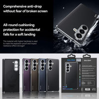 Samsung Galaxy Z Fold 7 SULADA Kevlar Series Shockproof Case with Built-in Magnetic Ring - Sulada