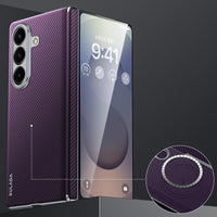 Samsung Galaxy Z Fold 7 SULADA Kevlar Series Shockproof Case with Built-in Magnetic Ring - Sulada