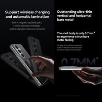 Samsung Galaxy Z Fold 7 SULADA Kevlar Series Shockproof Case with Built-in Magnetic Ring - Sulada