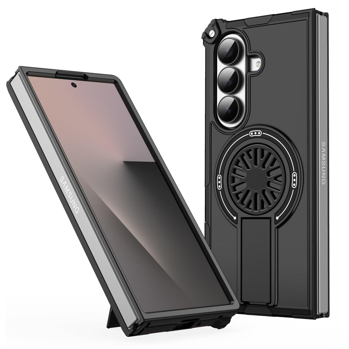 Samsung Galaxy Z Fold7 Rugged Magsafe Fidget Ring Armor Cover Noco.co ...