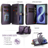 Samsung Galaxy Z Fold8 CaseMe C36 Wallet 6 Card Slots Cash Pocket Zipped Coin Wallet - CaseMe