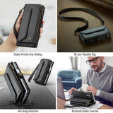 Samsung Galaxy Z Fold8 Ultra CaseMe C36 Wallet 7 Card Slots Cash Pocket Zipped Coin Wallet - CaseMe
