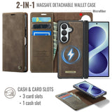 Samsung Z Fold8 Ultra CaseMe C49 Detachable Flip Cover RFID Protection Card Holder - Noco