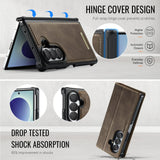 Samsung Z Fold8 Ultra CaseMe C49 Detachable Flip Cover RFID Protection Card Holder - Noco