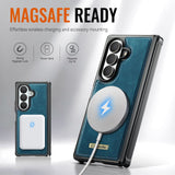 Samsung Z Fold8 Ultra CaseMe C69 Series Magnetic Leather Coated TPU Phone Cover - Noco