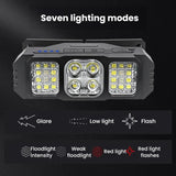 GY52 Dual Light Source LED Head Lamp | White Dual Lights Outdoor Headlight | Red Warning LEDD - NOCO