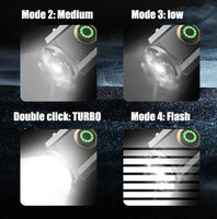 3LED Mini Rechargeable Flashlight – Ultra-Bright Waterproof and Hands-Free - NOCO
