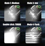 3LED Mini Rechargeable Flashlight – Ultra-Bright Waterproof and Hands-Free - NOCO