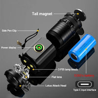 3LED Mini Rechargeable Flashlight – Ultra-Bright Waterproof and Hands-Free - NOCO