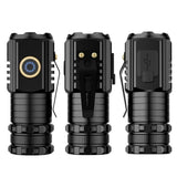 3LED Mini Rechargeable Flashlight – Ultra-Bright Waterproof and Hands-Free - NOCO