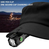 3LED Mini Rechargeable Flashlight – Ultra-Bright Waterproof and Hands-Free - NOCO
