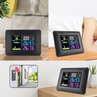 A97 Indoor/Outdoor Wireless Weather Station Alarm Clock and Calendar - smart Noco