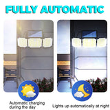 238 LED Solar Powered Motion Sensor Outdoor Light 3 x Lighting Modes Remote - Noco