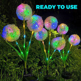 Solar Powered Dandelion Multi-colour LED Garden Light 3 Head - Noco