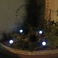 [2 PACK] Solar Powered Globe Lawn LED Light - Noco