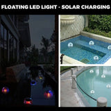 Solar Floating LED Globe Pool or Garden Light - Noco