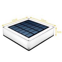 Solar Powered Post Light 7 Colour Choice - Noco