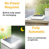 Solar Powered Post Light 7 Colour Choice - Noco