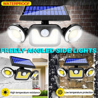 Solar Powered Multi-Angle Motion Sensor Outdoor Light 300 Lumens - Noco