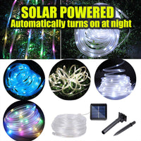 Solar Powered 5 Metre LED Rope Light Flexible Water Resistant - Noco