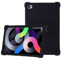 Blackview Tab 15 Pro Tablet Silicone Shockproof Protective Cover with Stand - Black - Cover Noco