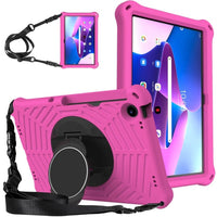 LENOVO M10 Plus 3rd Gen Tablet Spider EVA Protective Tablet Cover Hand Grip and Stand - Pink - Cover Noco