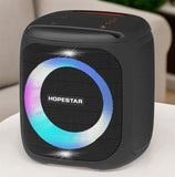 Hopestar Party 100 50W Big Bluetooth Speaker Cube 10000mAh Battery/Power Bank TWS Big LED Light - Hopestar