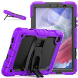 Samsung Galaxy Tab A7 Lite Shockproof Rugged Cover with Stand - Purple - Cover Noco